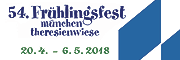 54. Münchner Frühlingsfest 2018 auf der Theresienwiese vom 20.04. - 06.05.2018 (Munich Spring Fest 2018